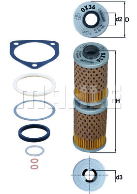 Filtru ulei WG1217379 WILMINK GROUP