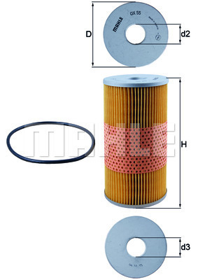 Filtru ulei WG1217447 WILMINK GROUP
