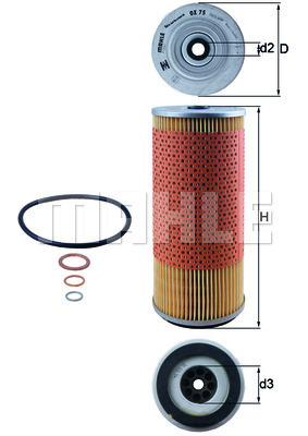 Filtru ulei WG1217465 WILMINK GROUP