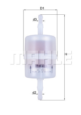 Filtru combustibil WG1724281 WILMINK GROUP