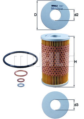 Filtru ulei WG1217436 WILMINK GROUP