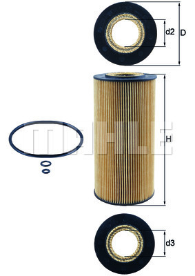 Filtru ulei WG1217266 WILMINK GROUP