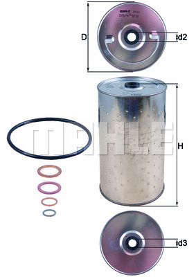 Filtru ulei WG1217350 WILMINK GROUP