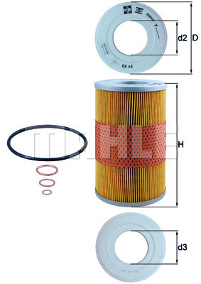 Filtru ulei WG1217433 WILMINK GROUP