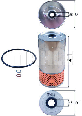 Filtru ulei WG1217472 WILMINK GROUP