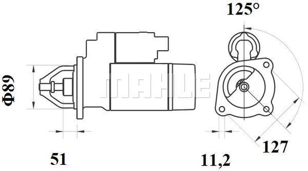 Starter WG2045384 WILMINK GROUP