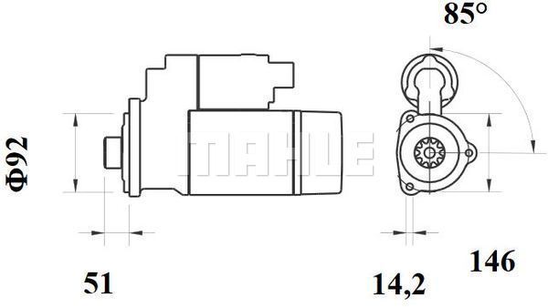 Starter WG2203432 WILMINK GROUP