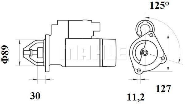 Starter WG2045393 WILMINK GROUP