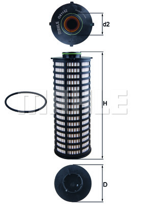 Filtru ulei WG1789619 WILMINK GROUP