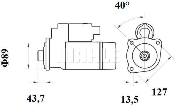 Starter WG2203438 WILMINK GROUP