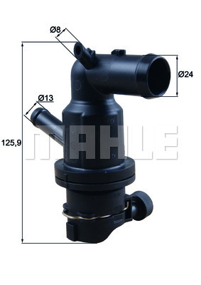 Termostat,lichid racire WG1789632 WILMINK GROUP
