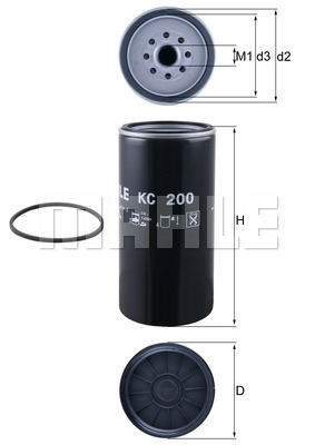 Filtru combustibil WG1214781 WILMINK GROUP