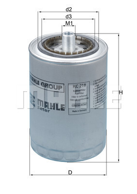 Filtru combustibil WG1214788 WILMINK GROUP