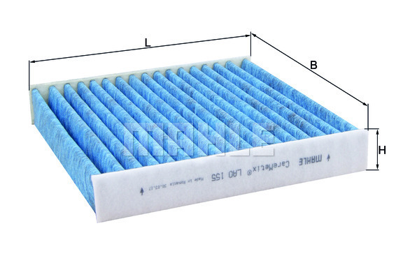 Filtru, aer habitaclu WG1916611 WILMINK GROUP