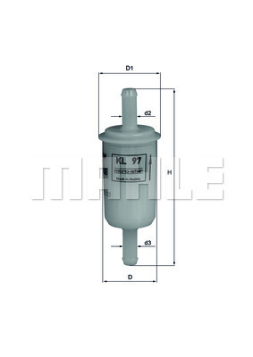 Filtru combustibil WG2259929 WILMINK GROUP