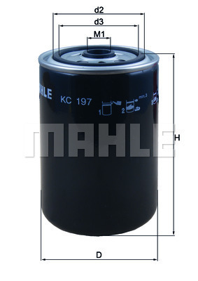 Filtru combustibil WG1214777 WILMINK GROUP