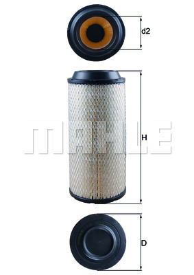 Filtru aer WG1216017 WILMINK GROUP