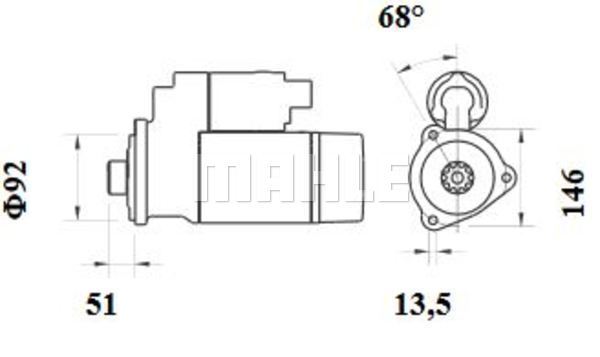 Starter WG2045400 WILMINK GROUP