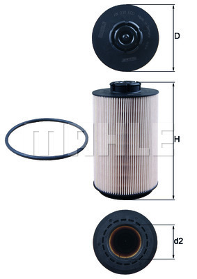Filtru combustibil WG1215173 WILMINK GROUP