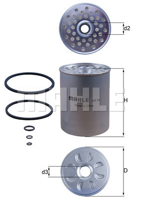 Filtru combustibil WG1426330 WILMINK GROUP