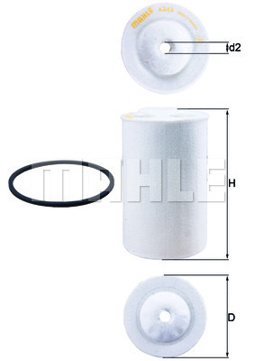 Filtru combustibil WG2259937 WILMINK GROUP