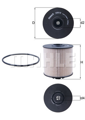 Filtru combustibil WG2259938 WILMINK GROUP