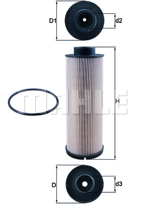 Filtru combustibil WG1215226 WILMINK GROUP