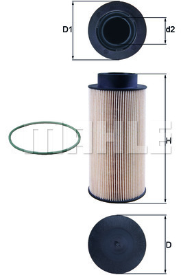 Filtru combustibil WG1215151 WILMINK GROUP