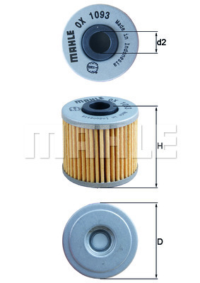 Filtru ulei WG1724343 WILMINK GROUP