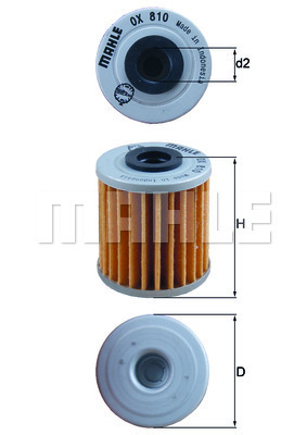 Filtru ulei WG1724350 WILMINK GROUP