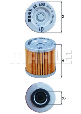 Filtru ulei WG1724347 WILMINK GROUP