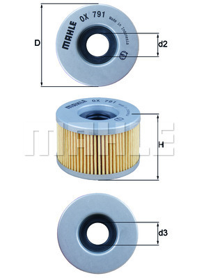 Filtru ulei WG1724345 WILMINK GROUP