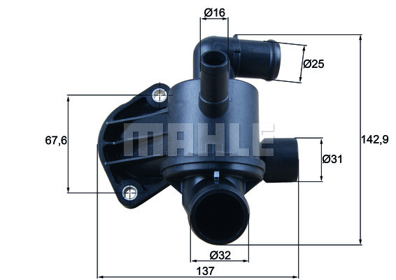 Termostat,lichid racire WG2224762 WILMINK GROUP