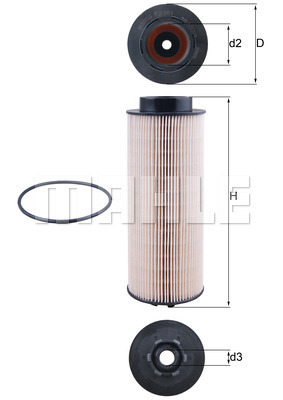 Filtru combustibil WG1215179 WILMINK GROUP