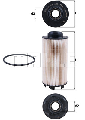 Filtru combustibil WG1788815 WILMINK GROUP