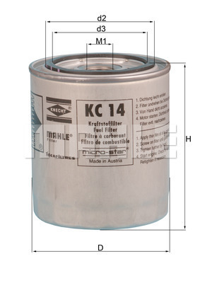 Filtru combustibil WG1214754 WILMINK GROUP