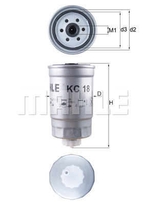 Filtru combustibil WG2326178 WILMINK GROUP