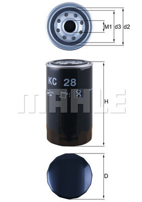 Filtru combustibil WG1368563 WILMINK GROUP