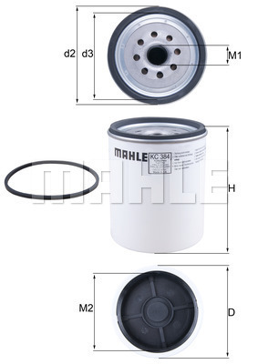 Filtru combustibil WG1214825 WILMINK GROUP