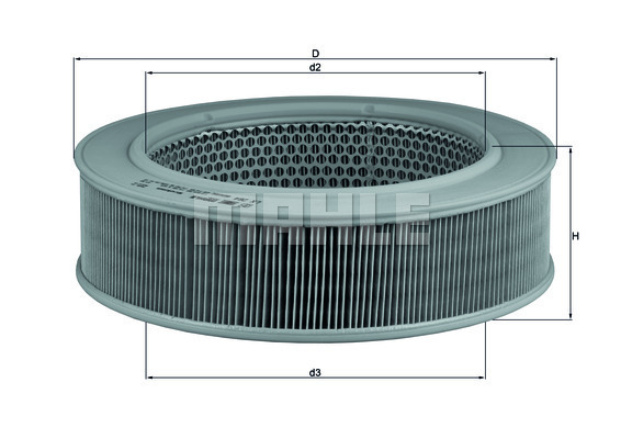 Filtru aer WG1216264 WILMINK GROUP