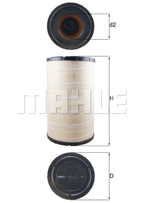 Filtru aer WG1215859 WILMINK GROUP