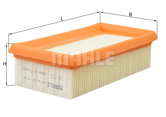 Filtru aer WG1215936 WILMINK GROUP