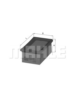 Filtru aer WG1216829 WILMINK GROUP