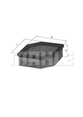 Filtru aer WG1216943 WILMINK GROUP