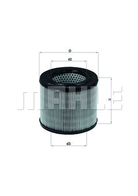 Filtru aer WG1216125 WILMINK GROUP