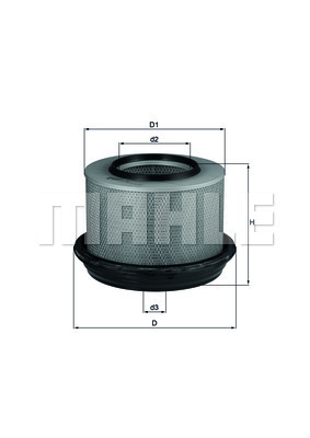 Filtru aer WG1216278 WILMINK GROUP