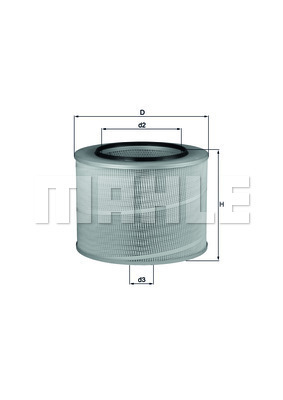 Filtru aer WG1216558 WILMINK GROUP