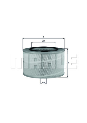 Filtru aer WG1216559 WILMINK GROUP