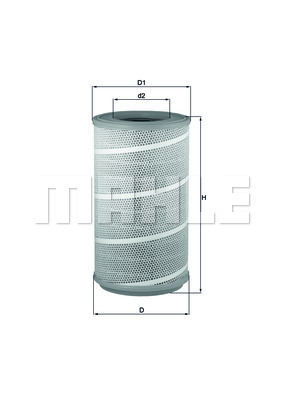 Filtru aer WG1216638 WILMINK GROUP