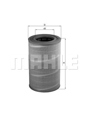 Filtru aer WG1216646 WILMINK GROUP